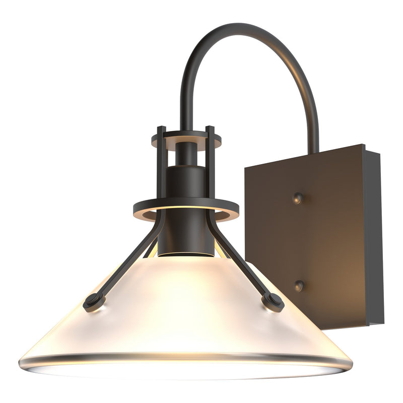 Hubbardton Forge 302709-SKT-14-FD0673 One Light Outdoor Wall Sconce, Coastal Oil Rubbed Bronze
