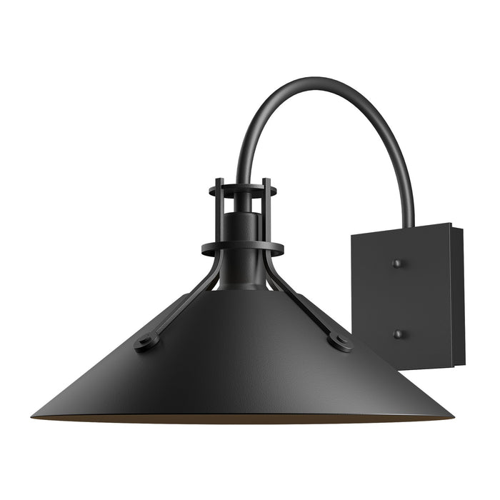 Hubbardton Forge 302713-SKT-80 One Light Outdoor Wall Sconce, Coastal Black