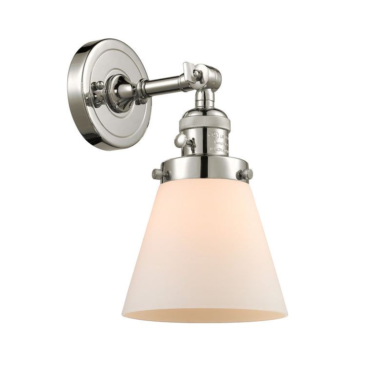 Innovations 203SW-PN-G61-LED LED Wall Sconce, Polished Nickel