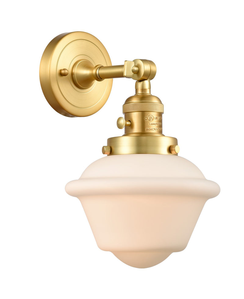Innovations 203SW-SG-G531-LED LED Wall Sconce, Satin Gold