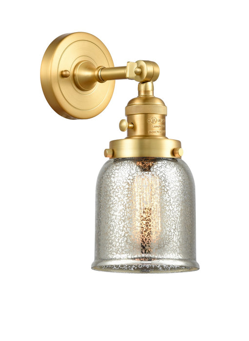 Innovations 203SW-SG-G58 One Light Wall Sconce, Satin Gold