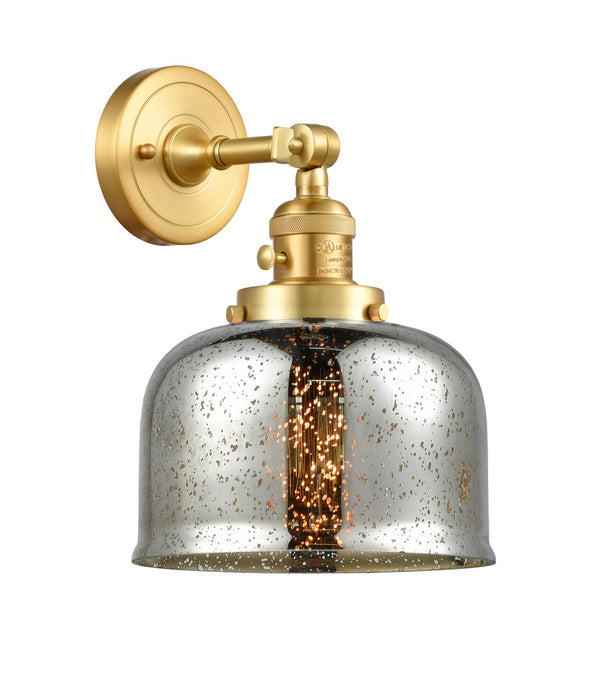 Innovations 203SW-SG-G78 One Light Wall Sconce, Satin Gold