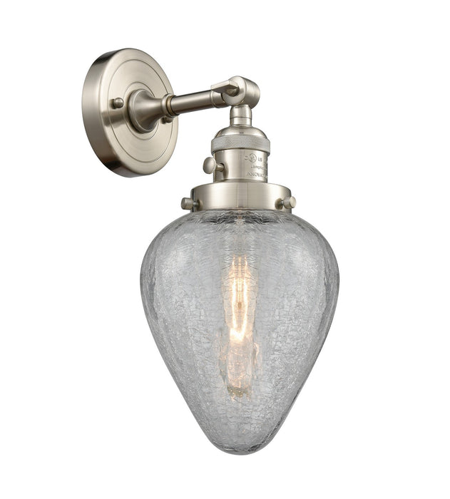Innovations 203SW-SN-G165-LED LED Wall Sconce, Brushed Satin Nickel