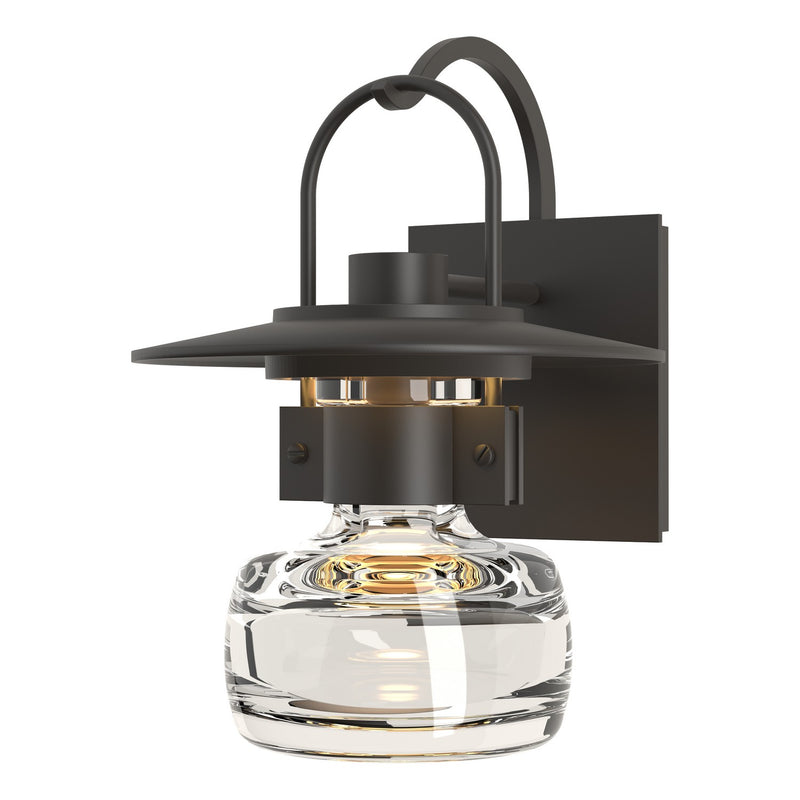 Hubbardton Forge 303003-SKT-14-ZM0448 One Light Outdoor Wall Sconce, Coastal Oil Rubbed Bronze