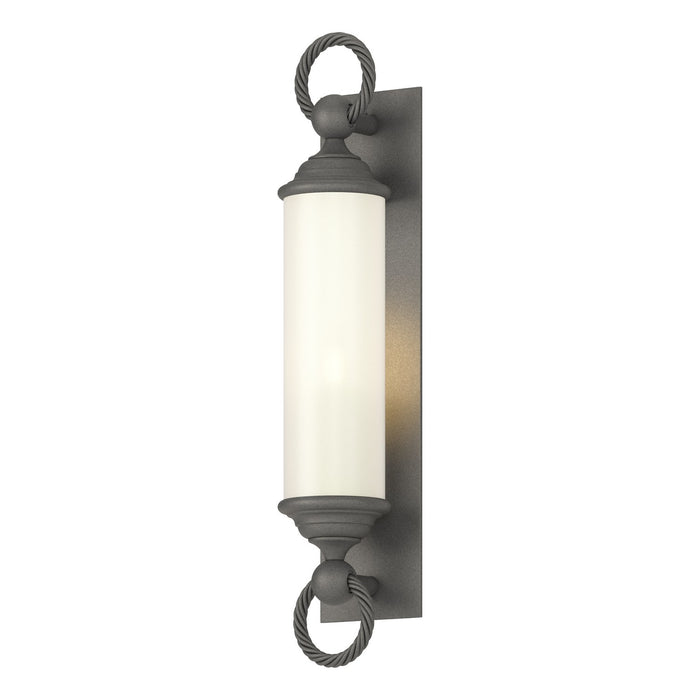 Hubbardton Forge 303080-SKT-20-GG0034 One Light Outdoor Wall Sconce, Coastal Natural Iron