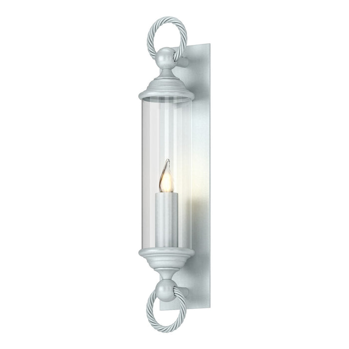 Hubbardton Forge 303080-SKT-78-ZM0034 One Light Outdoor Wall Sconce, Coastal Burnished Steel