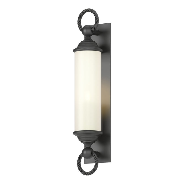 Hubbardton Forge 303080-SKT-80-GG0034 One Light Outdoor Wall Sconce, Coastal Black