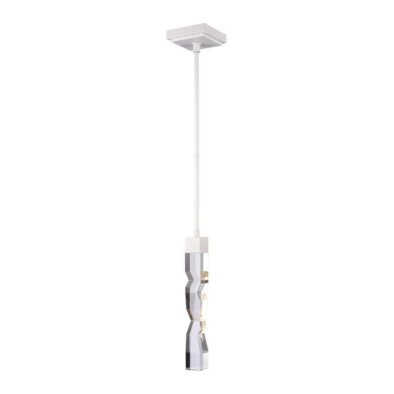 Zeev Lighting MP11302-LED-2x2-MW LED Mini Pendant, Matte White