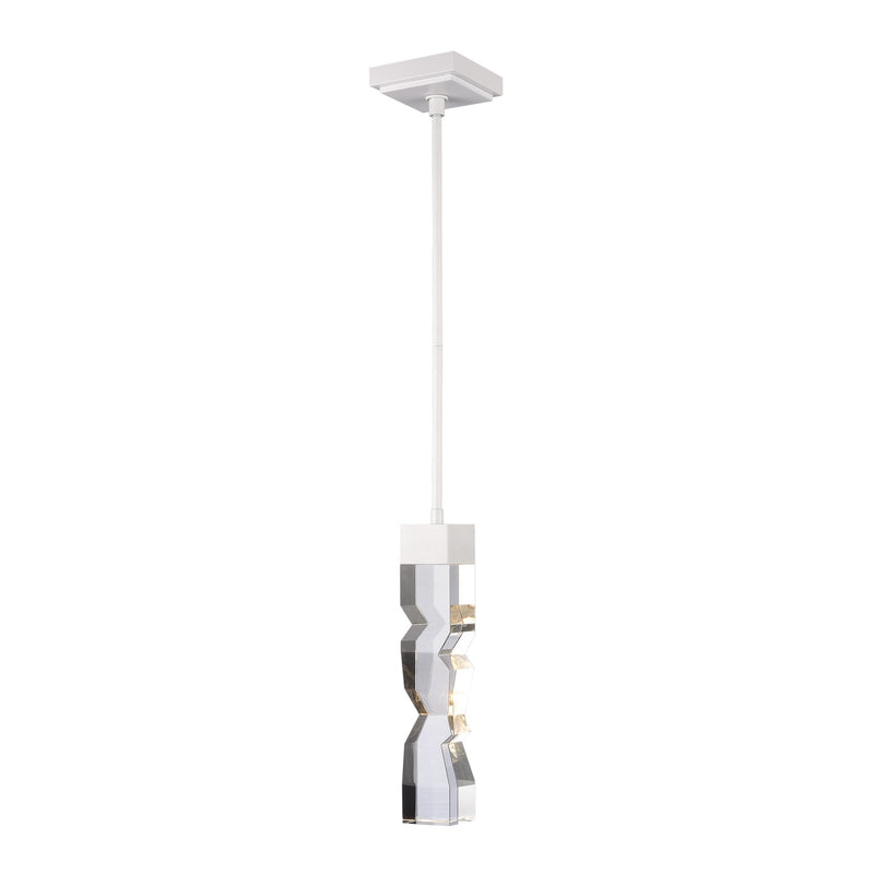 Zeev Lighting MP11306-LED-3x3-MW LED Mini Pendant, Matte White