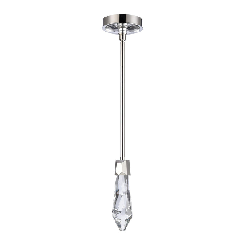 Zeev Lighting MP11403-LED-PN LED Mini Pendant, Polished Nickel