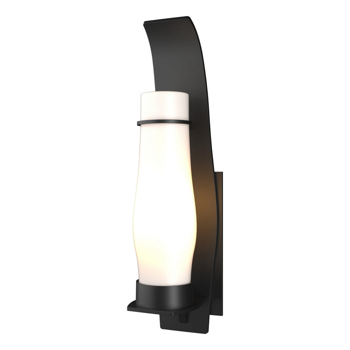 Hubbardton Forge 304220-SKT-80-GG0163 One Light Outdoor Wall Sconce, Coastal Black