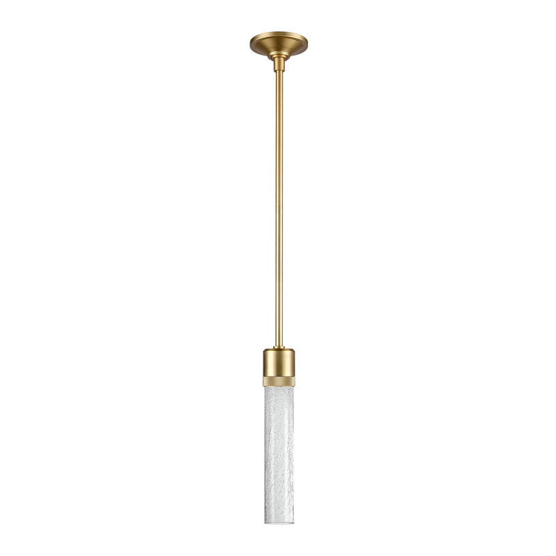Zeev Lighting P11701-LED-AGB-G5 LED Pendant, Aged Brass