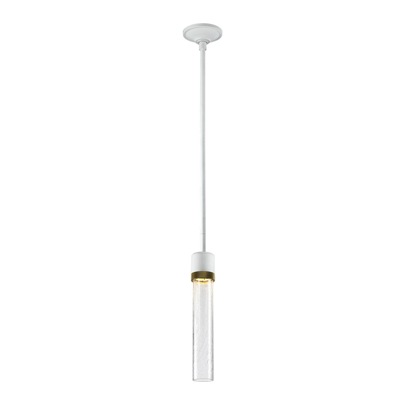 Zeev Lighting P11702-LED-MW-K-AGB-G5 LED Pendant, Matte White