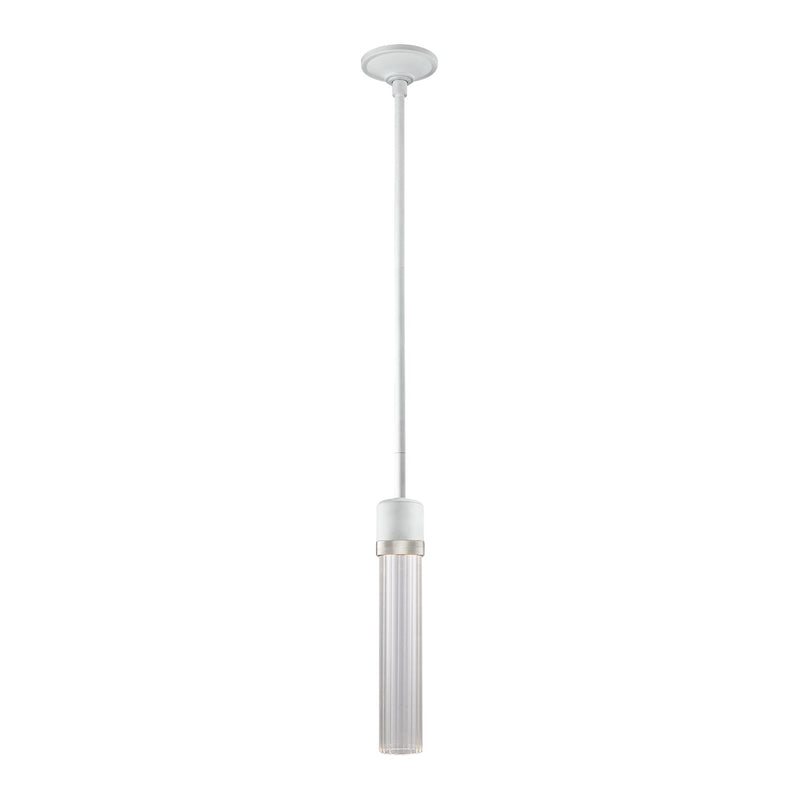 Zeev Lighting P11702-LED-MW-K-PN-G3 LED Pendant, Matte White