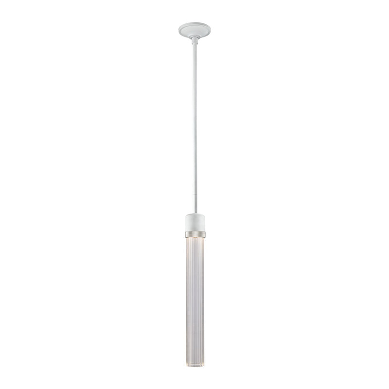 Zeev Lighting P11702-LED-MW-K-PN-G4 LED Pendant, Matte White