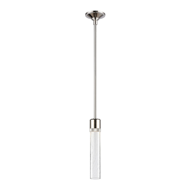 Zeev Lighting P11703-LED-PN-G5 LED Pendant, Polished Nickel