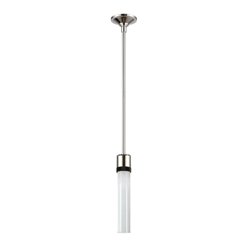Zeev Lighting P11703-LED-PN-K-SBB-G1 LED Pendant, Polished Nickel