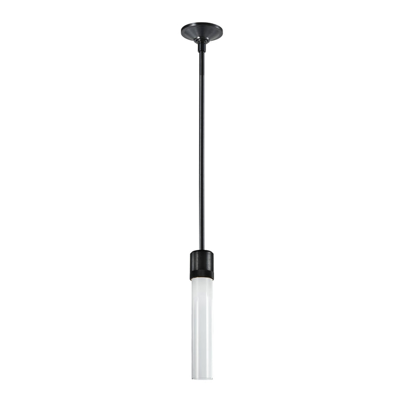 Zeev Lighting P11704-LED-SBB-G1 LED Pendant, Satin Brushed Black