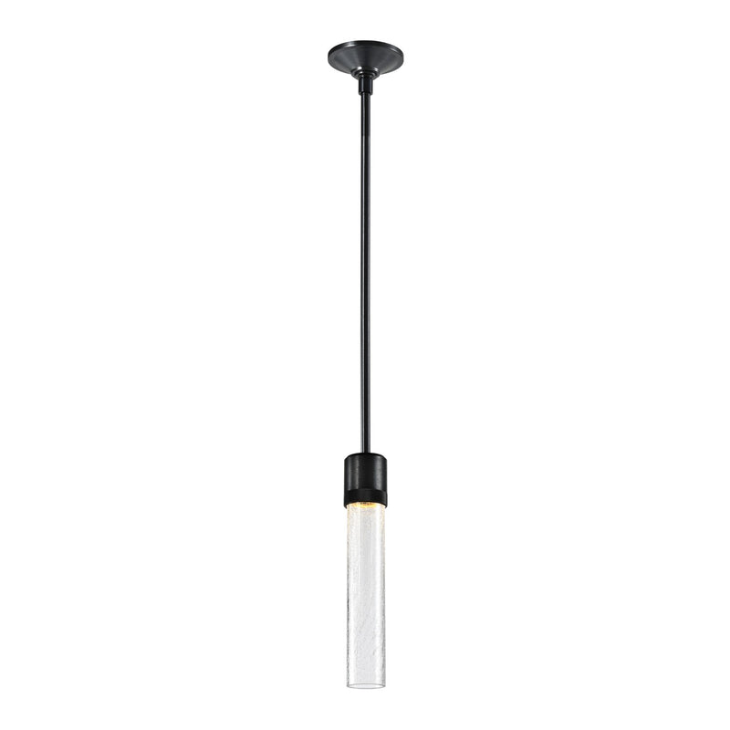 Zeev Lighting P11704-LED-SBB-G5 LED Pendant, Satin Brushed Black