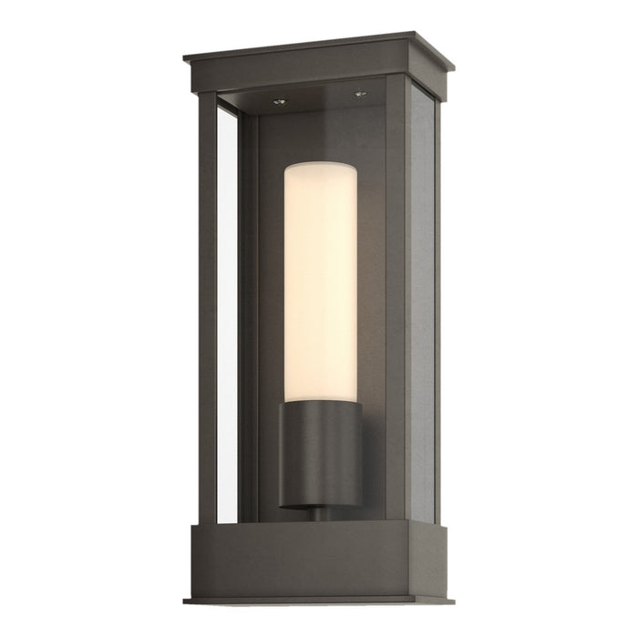Hubbardton Forge 304320-SKT-77-GG0392 One Light Outdoor Wall Sconce, Coastal Dark Smoke