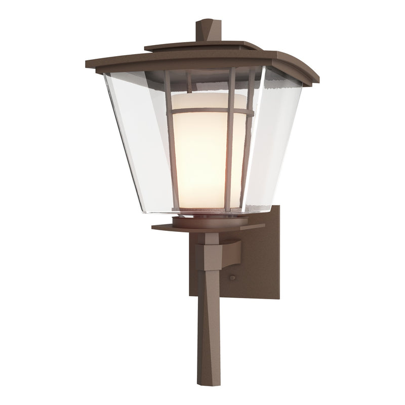 Hubbardton Forge 304815-SKT-75-ZU0295 One Light Outdoor Wall Sconce, Coastal Bronze