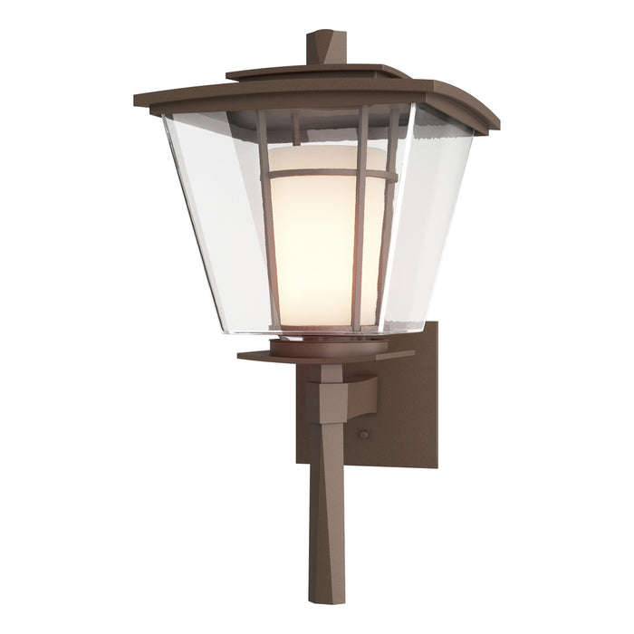 Hubbardton Forge 304815-SKT-75-ZU0295 One Light Outdoor Wall Sconce, Coastal Bronze