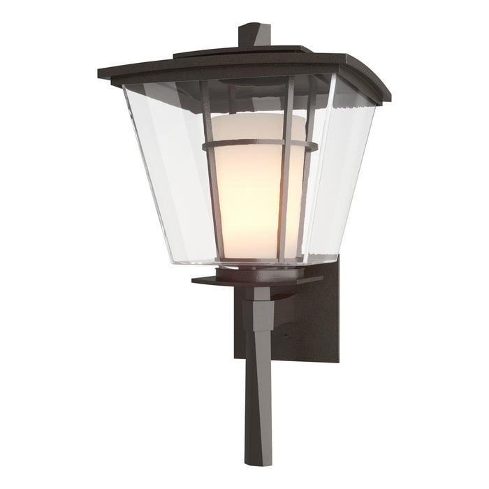 Hubbardton Forge 304820-SKT-14-ZU0287 One Light Outdoor Wall Sconce, Coastal Oil Rubbed Bronze