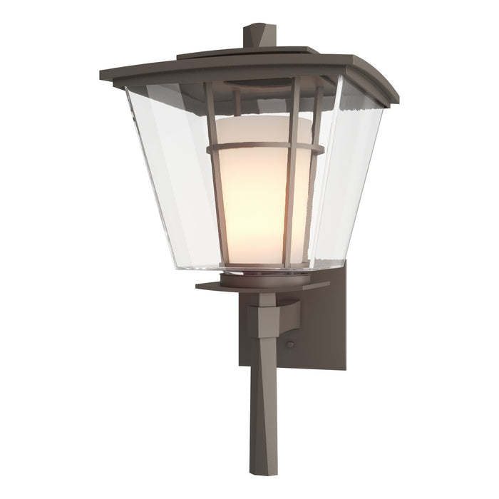 Hubbardton Forge 304820-SKT-77-ZU0287 One Light Outdoor Wall Sconce, Coastal Dark Smoke