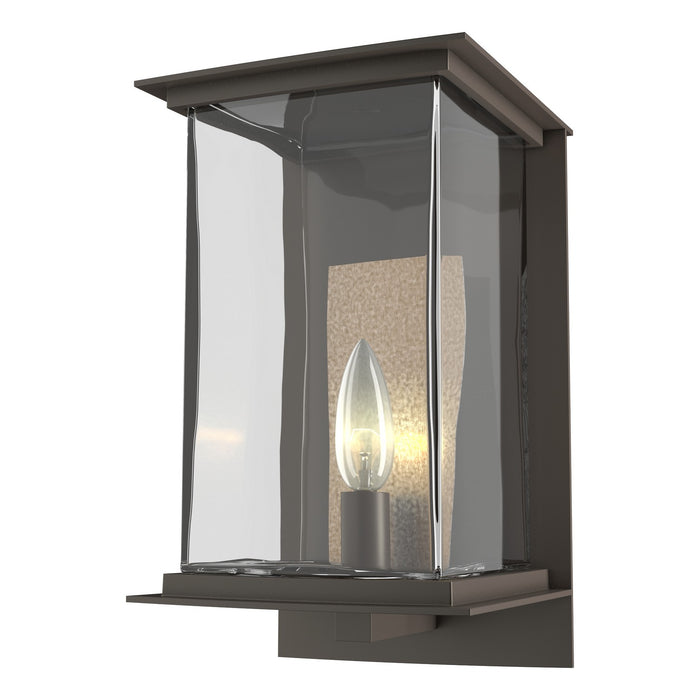 Hubbardton Forge 304840-SKT-77-83-ZM0076 One Light Outdoor Wall Sconce, Coastal Dark Smoke