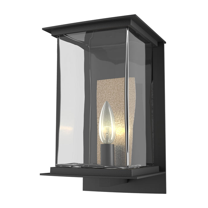 Hubbardton Forge 304840-SKT-80-83-ZM0076 One Light Outdoor Wall Sconce, Coastal Black