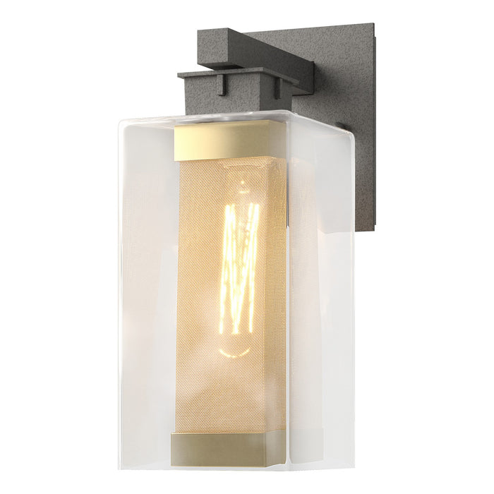 Hubbardton Forge 304852-SKT-20-70-ZM0093 One Light Outdoor Wall Sconce, Coastal Natural Iron