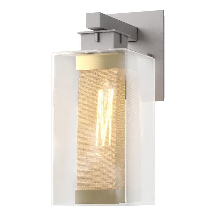 Hubbardton Forge 304852-SKT-78-70-ZM0093 One Light Outdoor Wall Sconce, Coastal Burnished Steel