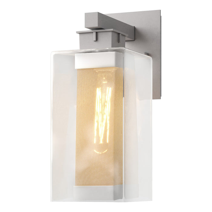 Hubbardton Forge 304852-SKT-78-72-ZM0093 One Light Outdoor Wall Sconce, Coastal Burnished Steel