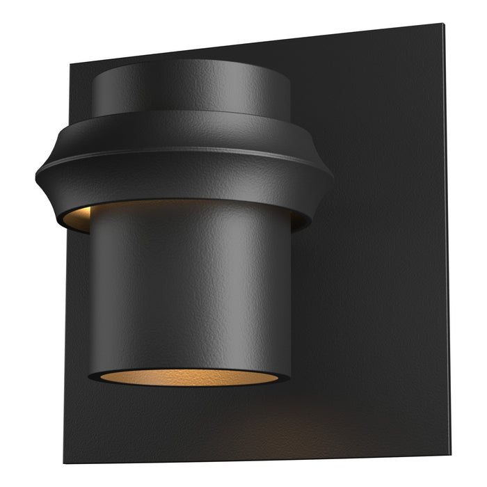 Hubbardton Forge 304901-SKT-80 One Light Outdoor Wall Sconce, Coastal Black
