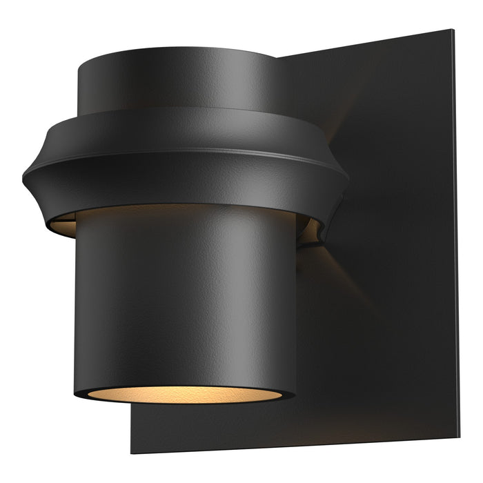 Hubbardton Forge 304903-SKT-80 One Light Outdoor Wall Sconce, Coastal Black