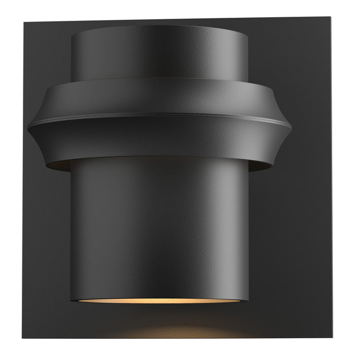 Hubbardton Forge 304905-SKT-80 One Light Outdoor Wall Sconce, Coastal Black