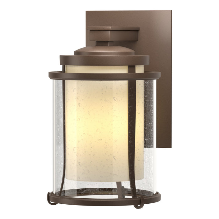 Hubbardton Forge 305605-SKT-75-ZS0296 One Light Outdoor Wall Sconce, Coastal Bronze