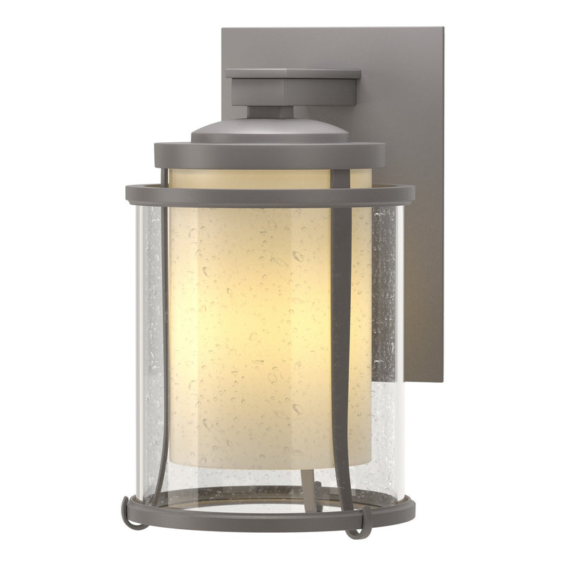 Hubbardton Forge 305605-SKT-78-ZS0296 One Light Outdoor Wall Sconce, Coastal Burnished Steel