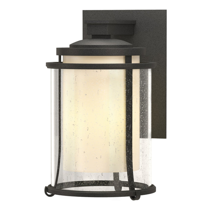 Hubbardton Forge 305610-SKT-20-ZS0297 One Light Outdoor Wall Sconce, Coastal Natural Iron