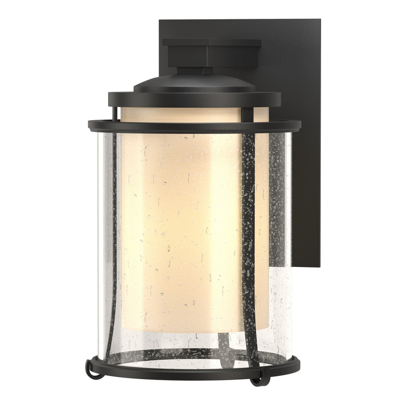 Hubbardton Forge 305610-SKT-80-ZS0297 One Light Outdoor Wall Sconce, Coastal Black
