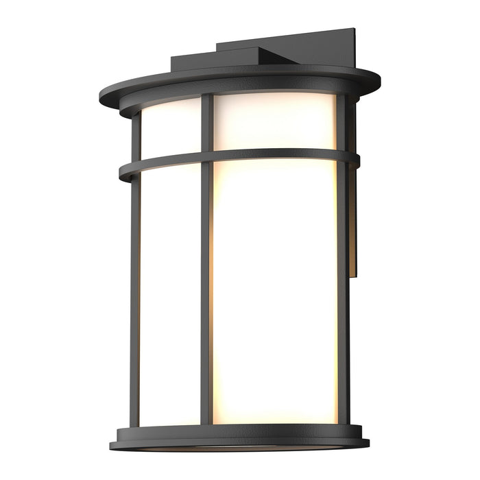 Hubbardton Forge 305650-SKT-80-GG0366 One Light Outdoor Wall Sconce, Coastal Black