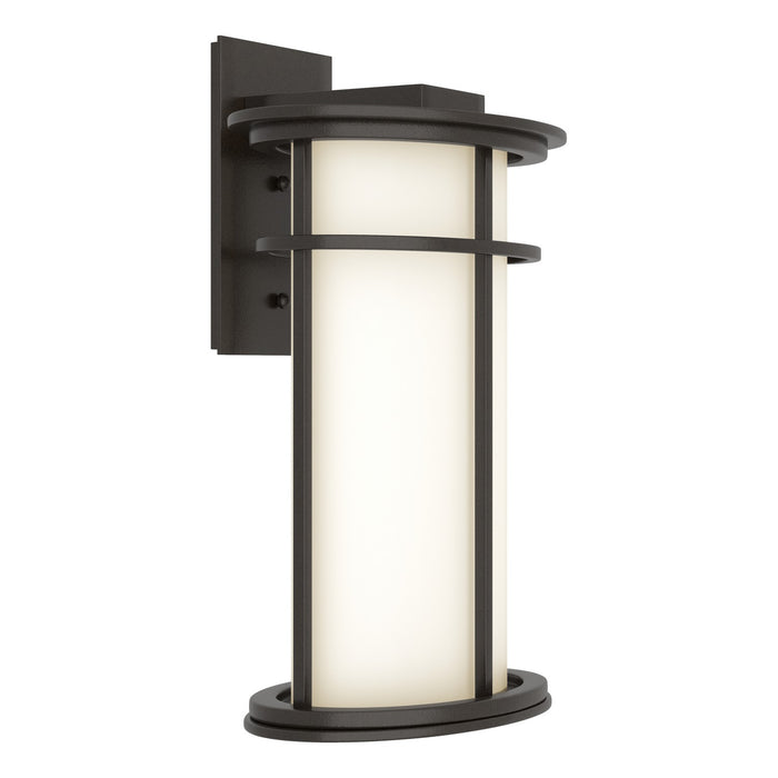 Hubbardton Forge 305655-SKT-14-GG0387 One Light Outdoor Wall Sconce, Coastal Oil Rubbed Bronze