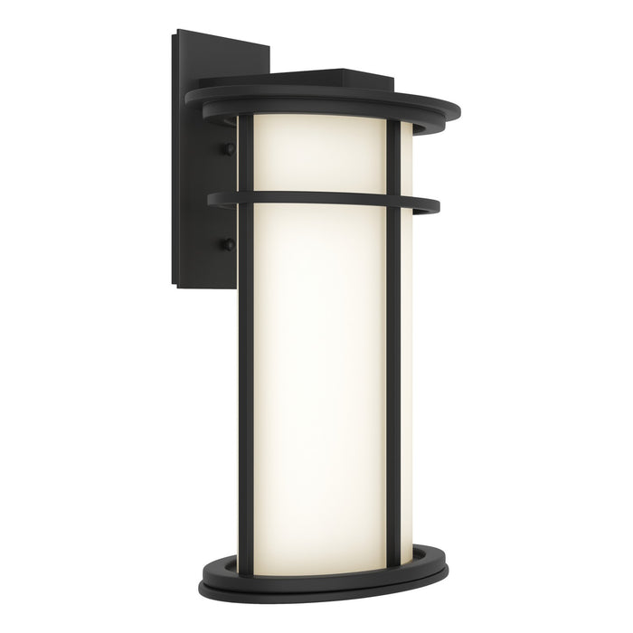 Hubbardton Forge 305655-SKT-80-GG0387 One Light Outdoor Wall Sconce, Coastal Black