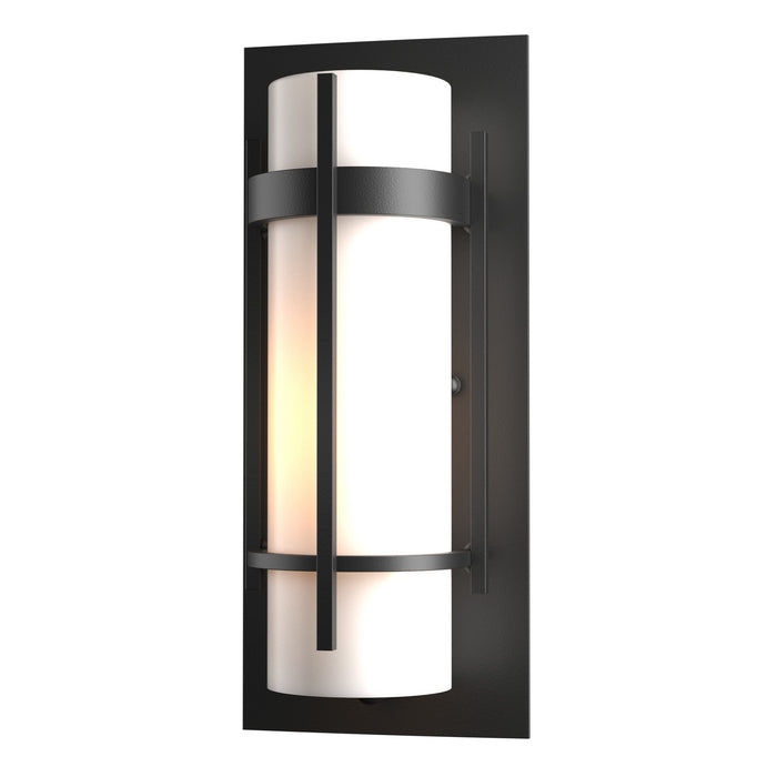Hubbardton Forge 305892-SKT-80-GG0066 One Light Outdoor Wall Sconce, Coastal Black
