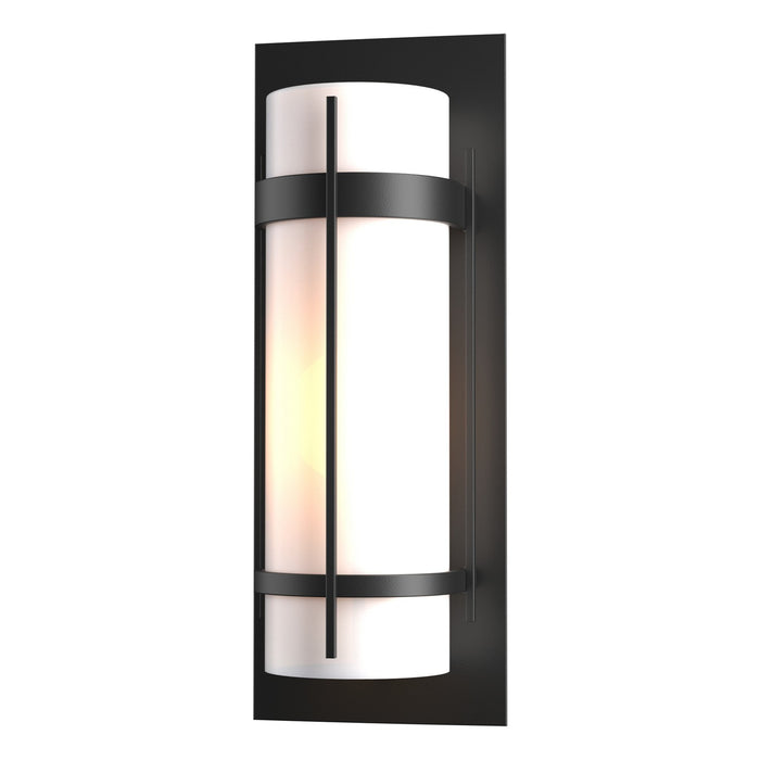 Hubbardton Forge 305894-SKT-80-GG0037 One Light Outdoor Wall Sconce, Coastal Black