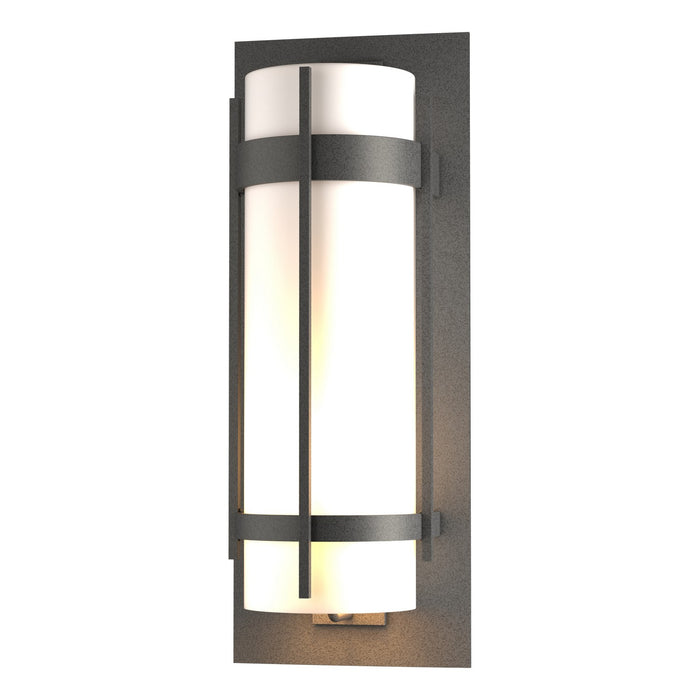 Hubbardton Forge 305895-SKT-20-GG0240 One Light Outdoor Wall Sconce, Coastal Natural Iron