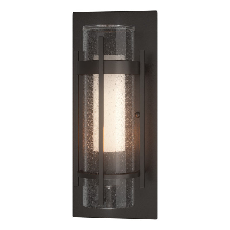 Hubbardton Forge 305896-SKT-14-ZS0654 One Light Outdoor Wall Sconce, Coastal Oil Rubbed Bronze