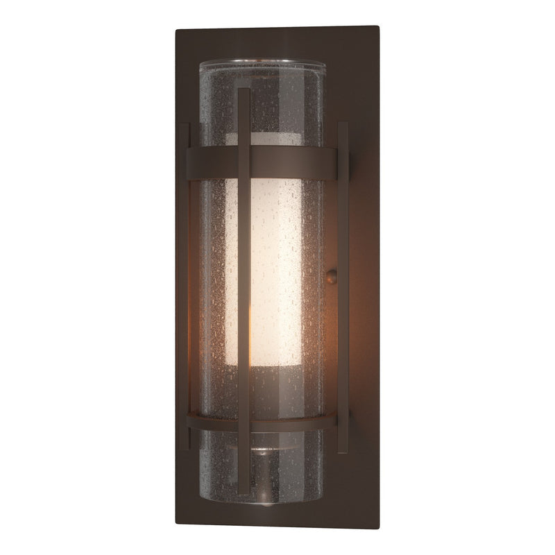 Hubbardton Forge 305897-SKT-75-ZS0655 One Light Outdoor Wall Sconce, Coastal Bronze