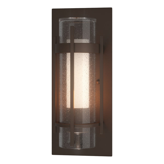 Hubbardton Forge 305897-SKT-75-ZS0655 One Light Outdoor Wall Sconce, Coastal Bronze