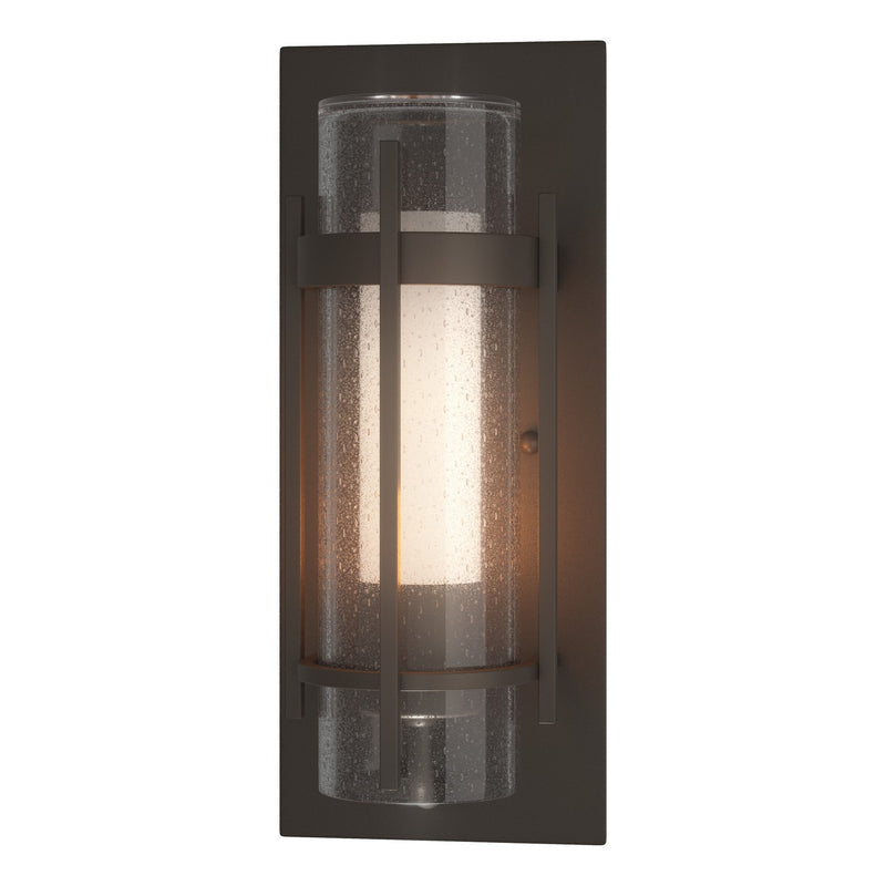 Hubbardton Forge 305897-SKT-77-ZS0655 One Light Outdoor Wall Sconce, Coastal Dark Smoke